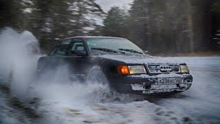 Проходимость полного привода авто  AUDI 100 С4 Quattro