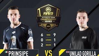 FIFA 17 FUT Champions Season 2 Grand FINAL Europe  Prinsipe vs Huge Gorilla ALL Highlights