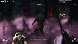 CLOWN VS 4 MAN SABO SWF WITH A CHEATER! (INSANE) - Dead by Daylight!