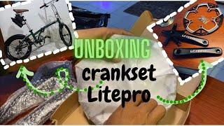 UNBOXING LitePro Crankset Kotak dengan Chainring 53T