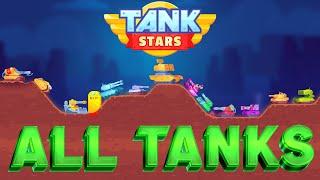 Tank Stars All Tanks Gameplay 2024