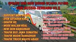 UPDATE OBB MOD SOUND SCANIA K410IB | OBB BUSSID TERBARU V3.5