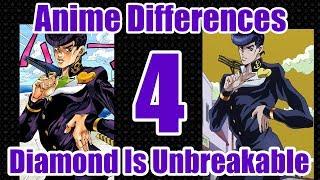 JoJo Anime & Manga Differences Part 4 - Diamond Is Unbreakable