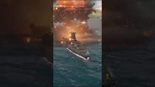 Battleship IJN Yamato while in another universe