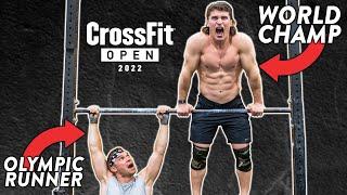 World's Fittest Man vs. Olympic Runner - CrossFit Open