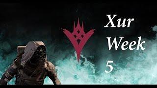 Xur Destiny The Taken King Week 5!!