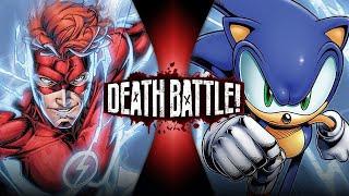 Flash VS Sonic (Wally West VS Archie Sonic) | DEATH BATTLE!