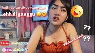 ngejawab pertanyann kalian eh di ganggu sama ??? #waria #shemale #bigo #live #desah #viral