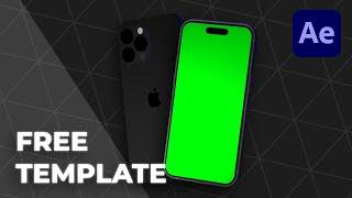 FREE *NEW* 3D iPhone 16 Pro Template Download| After Effects NO PLUGINS!