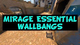 CS:GO - Mirage wallbangs 2021