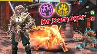 Xiang Tzu with Mr.Damager's build  ||shadow fight 4: arena