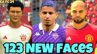 EA FC 24 New Faces | All 123 New & Updated Faces in Title Update 3