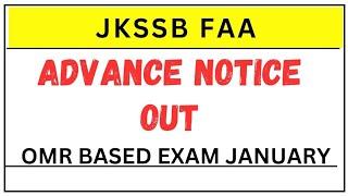 JKSSB FAA EXAM DATE OUT - JANUARY 2024 . COMPLETE FAA BATCH LINK IN DESCRIPTION OF VIDEO
