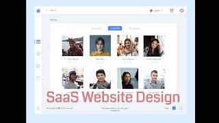 SaaS Website UI/UX Design | SaaS Web App - using FIGMA