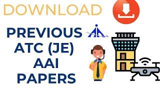 ATC Previous Year Question paper - Airports Authority of India - Junior Executive AAI