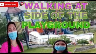 WALKING AND ROUND THE PLAYGROUND | Lilbeth CabsAlvarez Vlogz