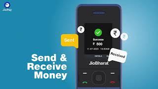 Send and Receive Payments on JioBharat with JioPay App!