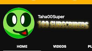 SO I REACHED 100 SUBSCRIBERS...