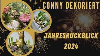 Jahresrückblick 2024  natürliche Inspirationen für dein Zuhause  Conny dekoriert