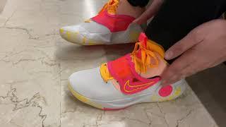 Nike KD Trey 5 X Laser Orange - Prova "ON FEET" - Triple Basket