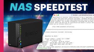 Running a Speed Test on Synology NAS - Command Line Tutorial