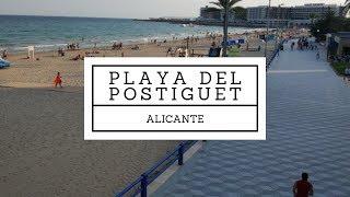 Playa del Postiguet. Alicante, Costa blanca.