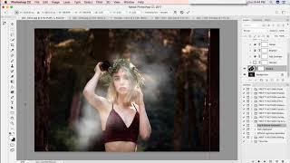 Pretty Photoshop Actions Fog & Rain Overlays and Actions Collection