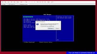How To Fix "EFI Network issue Booting Problem in Vmware Workstation 15