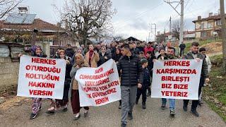 Pamukova Çilekli Mahallesi'nde Su Protestosu