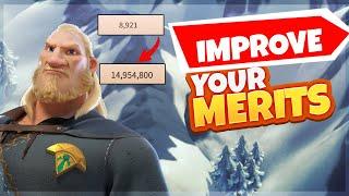 Improve your Merits Fast in a Week ( Call of Dragons Tips & Tricks )