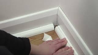 D-Line 1/4 -round floor trunking | Screwfix