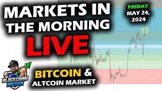 MARKETS in the MORNING, 5/24/2024, Bitcoin $67,500, Ethereum ETF Approved, DXY 104, Gold $2,340