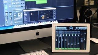 Logic Pro X controls your Mac music studio via iPad