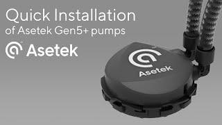 Easy Installation of Gen5+ Asetek AIOs (new)