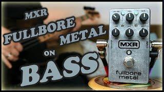 MXR M116 Fullbore Metal Distortion (Bass Demo)