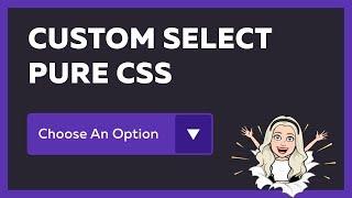 A Custom Select Box Using HTML & CSS