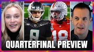 CFP quarterfinal previews: Oregon disrespected? Georgia in QB trouble & pressure on for Penn State