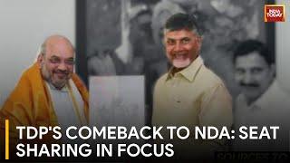 TDP Likely to Rejoin BJP-Led NDA: Seat Sharing Primary Concern