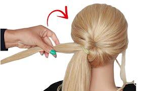 Quick & Easy French Roll Hairstyle for Beginners! ⏰