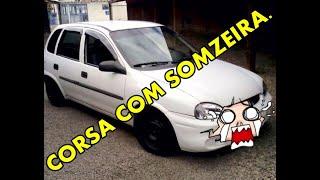 CORSA COM SOM AUTOMOTIVO EM BRASILIA