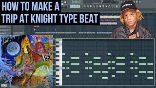 HOW TO MAKE A RAGE/HYPERPOP BEAT FOR TRIP AT KNIGHT (Trippie Redd type beat tutorial)