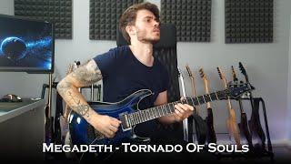 Megadeth - Tornado Of Souls (Guitar Cover + Solo / One Take)