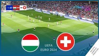 HUNGARY vs  SWITZERLAND UEFA Euro 2024 Simulation N Prediction