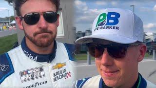 Daniel Hemric and John Hunter Nemechek Discuss Their Involvement In OT Wreck At Indianapolis