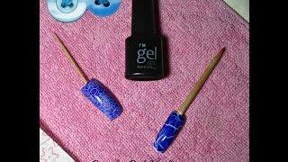 Crackle Gel  Polish Nail Art Tutorial