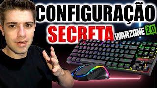 AS MELHORES CONFIGURAÇÕES PARA MOUSE E TECLADO WARZONE 2.0 E MW2