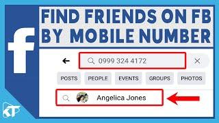 How to Find Facebook Account Using Mobile Number | 2021