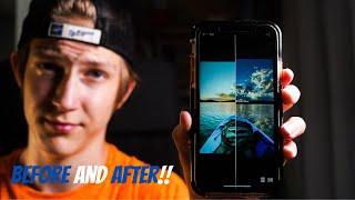 How to Create A BEFORE and AFTER Slider for Instagram!