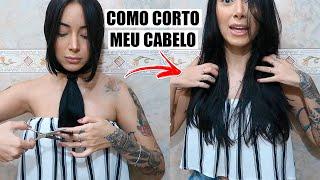 COMO CORTAR O CABELO SOZINHA