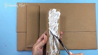 Look what you can do by recycling with cardboard!!! / Crafts and recycling